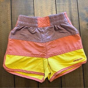 Patagonia Kids' Multicolor Elastic Shorts